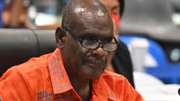 Solomon Islands Foreign Minister Jeremiah Manele is one of the leadership contenders. (Mick Tsikas/AAP PHOTOS)
