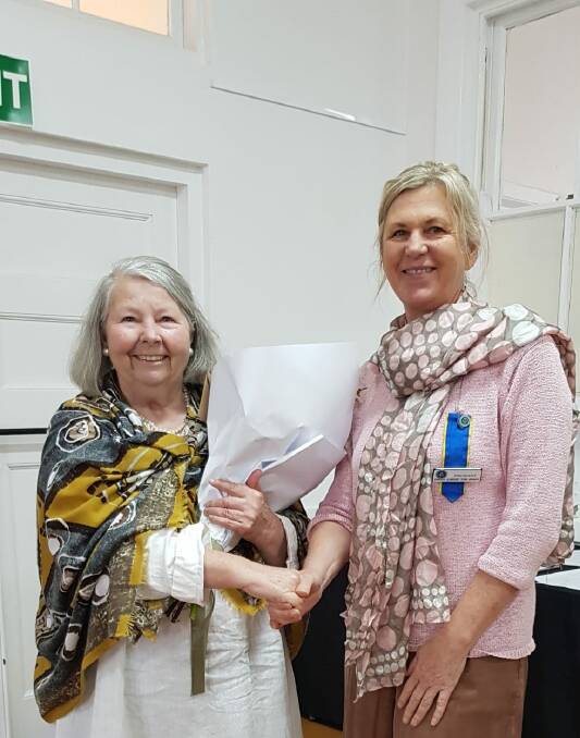 Dungog and Clarence Town's Secretary Julie Fitzgerald and president Helene Leane. Picture supplied