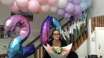 Nina Williams is celebrating 20 years of service at the Dungog Shire Community Centre. Picture supplied