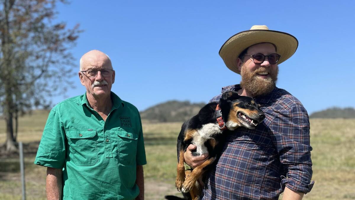 John Monoghan and Alan Smith have received a number of carbon credits for their regenerative farming practises. 