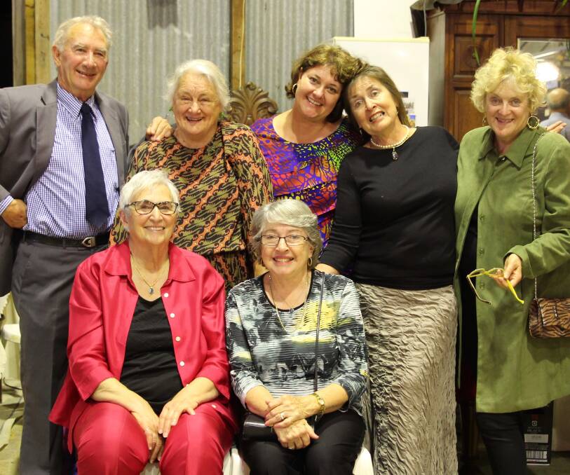 DELIGHTED: The Dungog Arts Society committee reflects on the success of its 2016 Art Prize. Picture: Kristine O'Sullivan