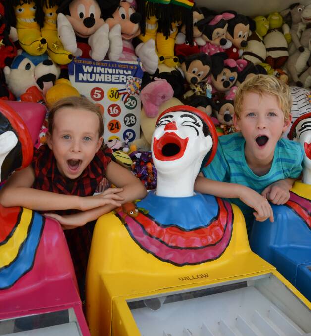 HAPPY FACES: The young and young at heart will find all the familiar entertainment at this year's Gresford Show, including the laughing clowns.