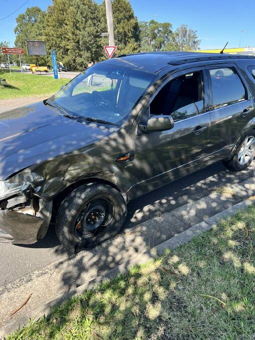 The Ford Territory SUV police allegedly tried to pull over. Picture by NSW Police