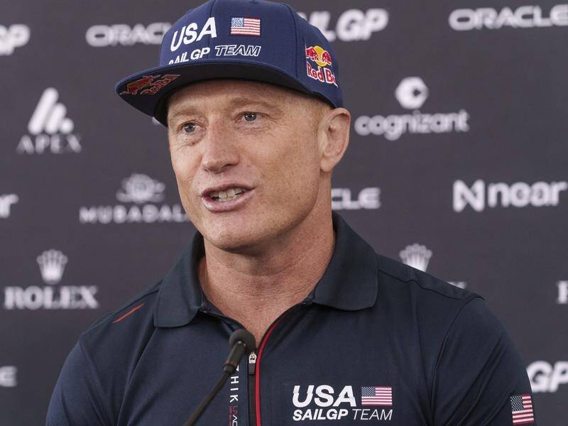 Jimmy Spithill has bowed out as a SailGP competitor after a final race helming Team Australia. (AP PHOTO)