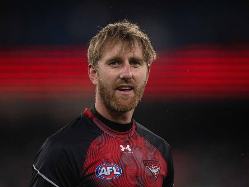 Dyson Heppell believes Essendon are primed for a big performance against their bogey team Geelong. (Morgan Hancock/AAP PHOTOS)