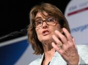 The RBA governor Michele Bullock announced that the cash rate has been held in May.. (Darren England/AAP PHOTOS)